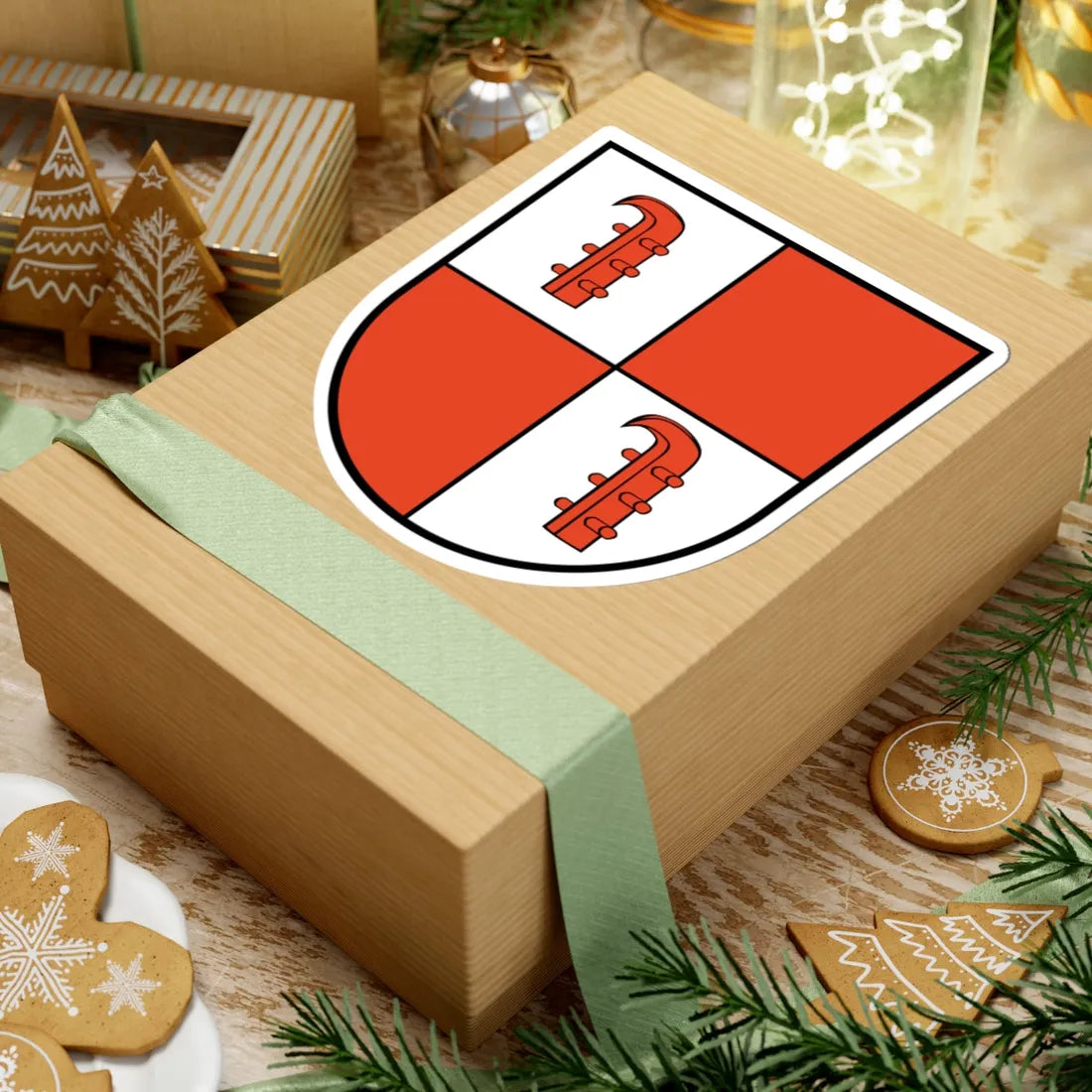 Wappen Zeestow-Brieselang (Germany) (Coat of Arms) STICKER Vinyl Kiss-Cut Decal - The Sticker Space