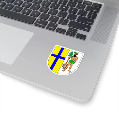 Wappen Zehngerichtebund2 (Switzerland) (Coat of Arms) STICKER Vinyl Kiss-Cut Decal - The Sticker Space