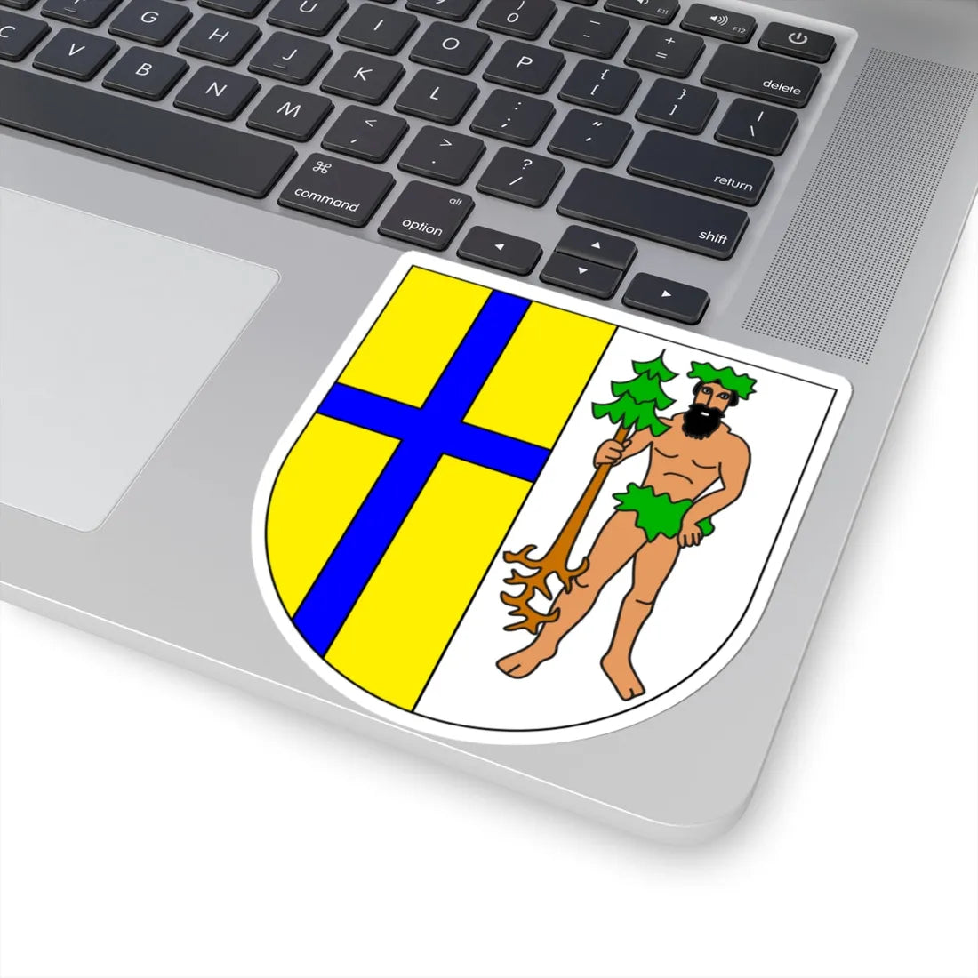 Wappen Zehngerichtebund2 (Switzerland) (Coat of Arms) STICKER Vinyl Kiss-Cut Decal - The Sticker Space