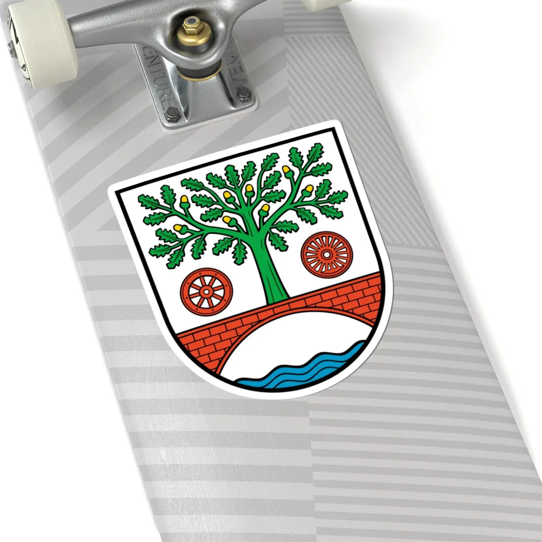 Wappen Zepernick (Germany) (Coat of Arms) STICKER Vinyl Kiss-Cut Decal - The Sticker Space