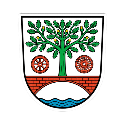 Wappen Zepernick (Germany) (Coat of Arms) STICKER Vinyl Kiss-Cut Decal - The Sticker Space