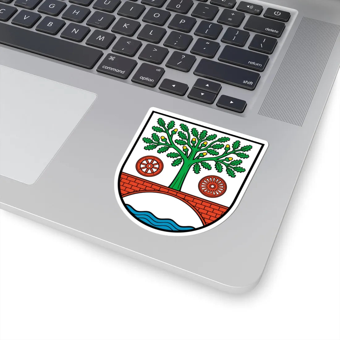 Wappen Zepernick (Germany) (Coat of Arms) STICKER Vinyl Kiss-Cut Decal - The Sticker Space