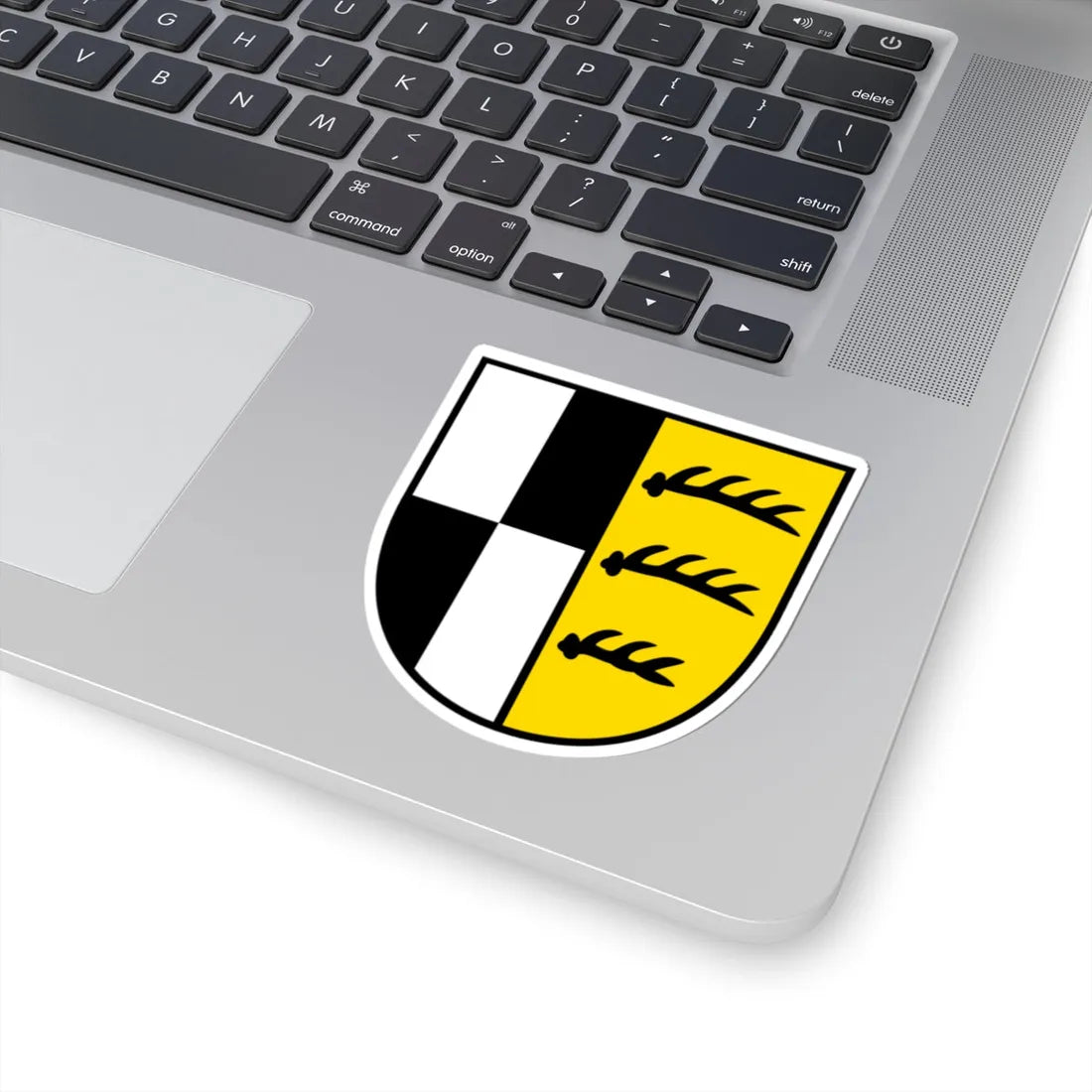Wappen Zollernalbkreis (Germany) (Coat of Arms) STICKER Vinyl Kiss-Cut Decal - The Sticker Space