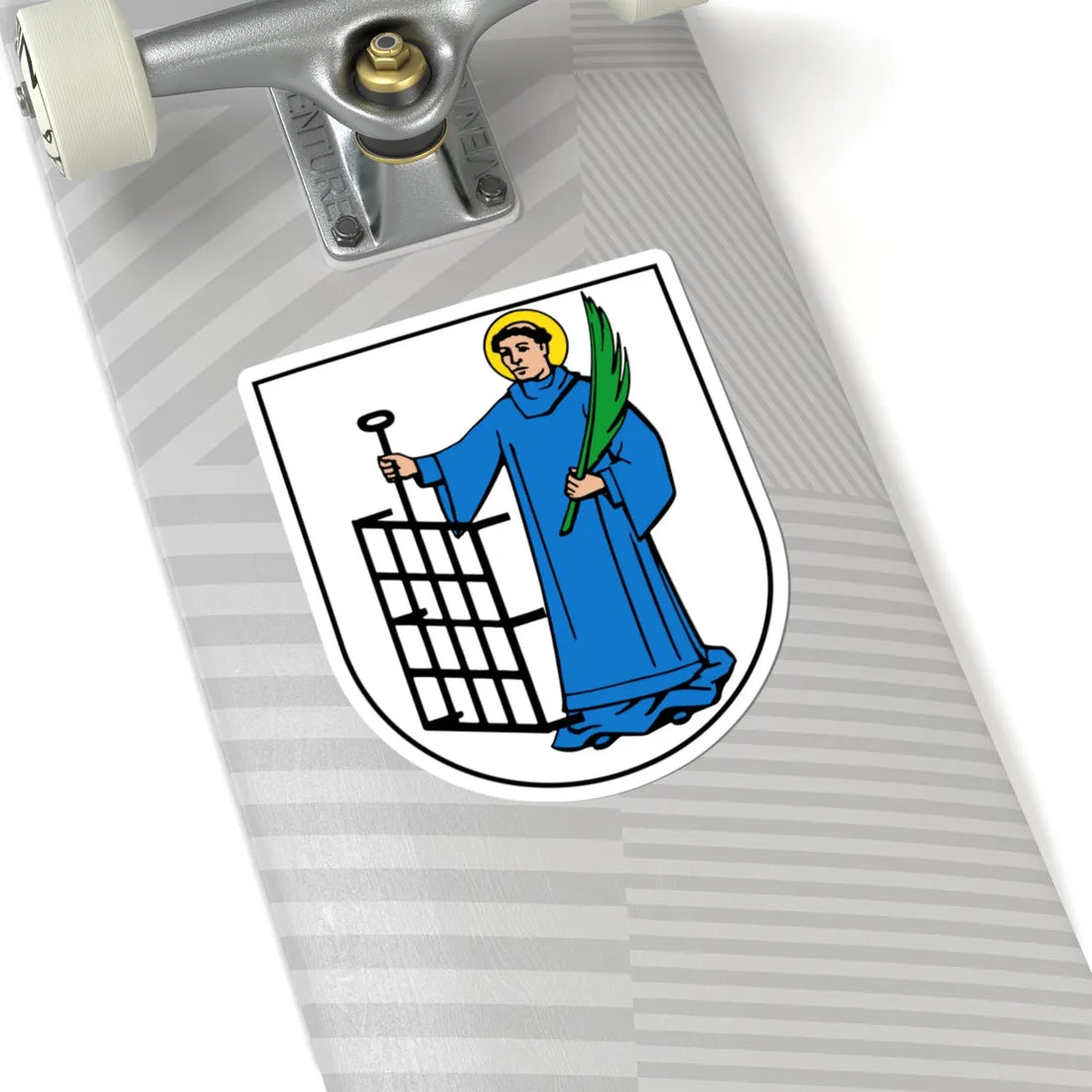 Wappen Zwenkau (Germany) (Coat of Arms) STICKER Vinyl Kiss-Cut Decal - The Sticker Space