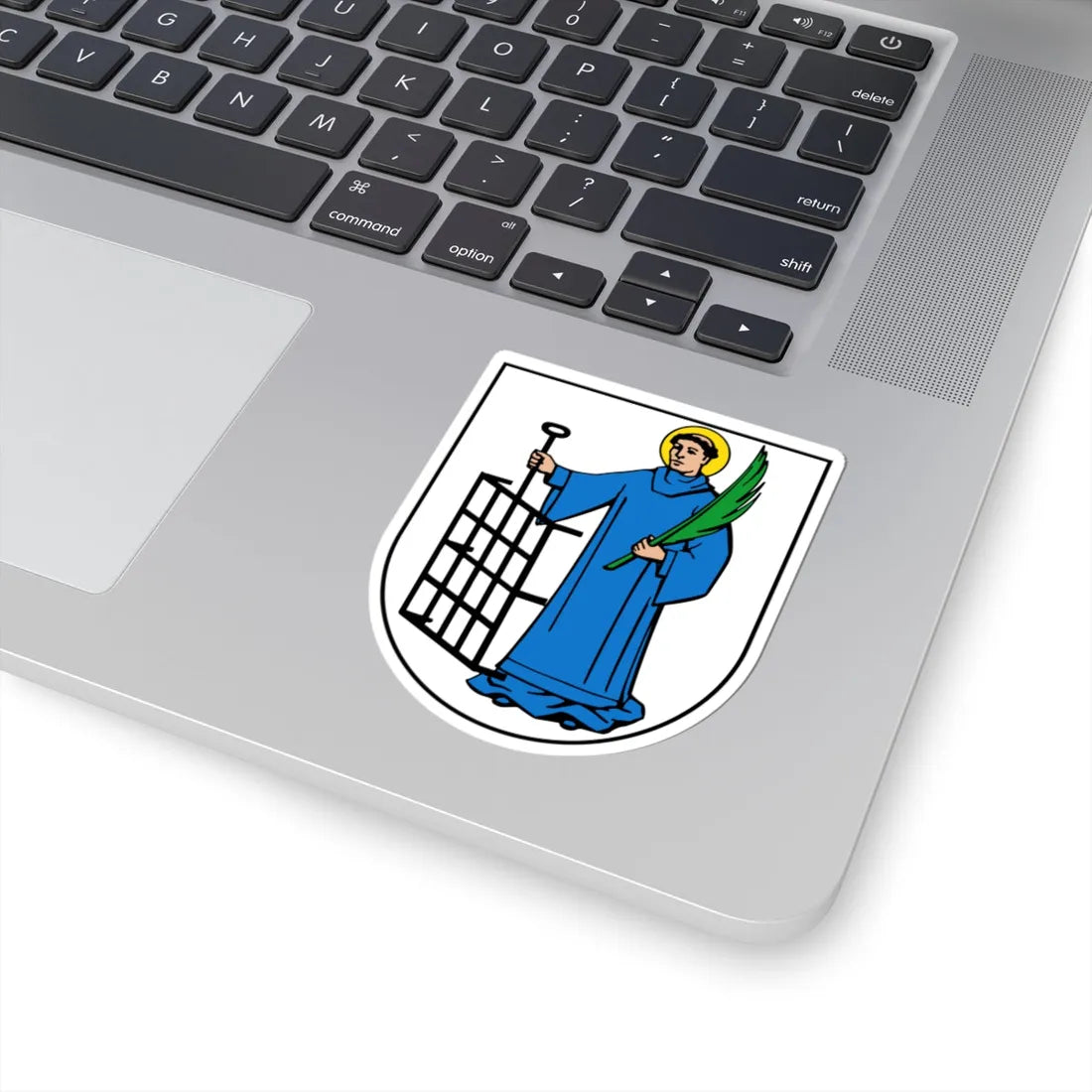 Wappen Zwenkau (Germany) (Coat of Arms) STICKER Vinyl Kiss-Cut Decal - The Sticker Space
