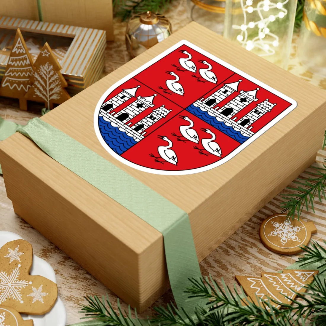 Wappen Zwickau (Germany) (Coat of Arms) STICKER Vinyl Kiss-Cut Decal - The Sticker Space