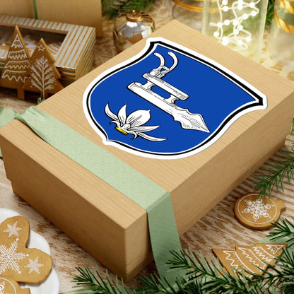 WappenBiblis (Germany) (Coat of Arms) STICKER Vinyl Kiss-Cut Decal - The Sticker Space