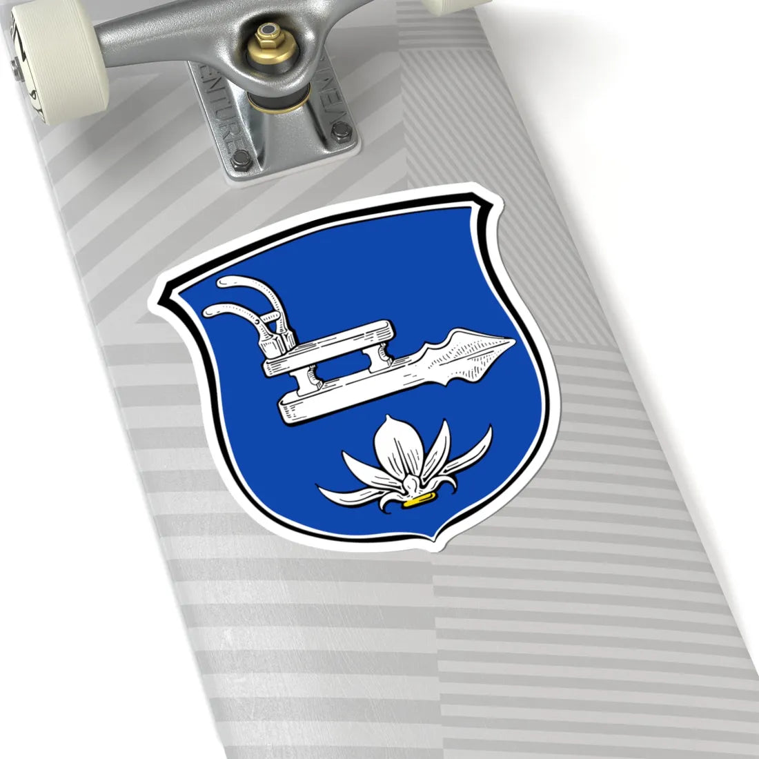 WappenBiblis (Germany) (Coat of Arms) STICKER Vinyl Kiss-Cut Decal - The Sticker Space