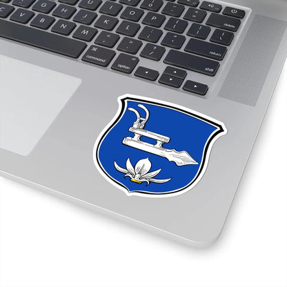 WappenBiblis (Germany) (Coat of Arms) STICKER Vinyl Kiss-Cut Decal - The Sticker Space