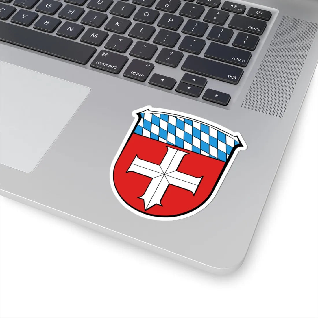 WappenBürstadt (Germany) (Coat of Arms) STICKER Vinyl Kiss-Cut Decal - The Sticker Space