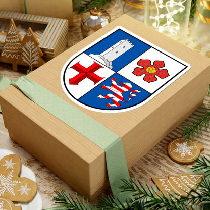 WappenKreisBergstrasse (Germany) (Coat of Arms) STICKER Vinyl Kiss-Cut Decal - The Sticker Space