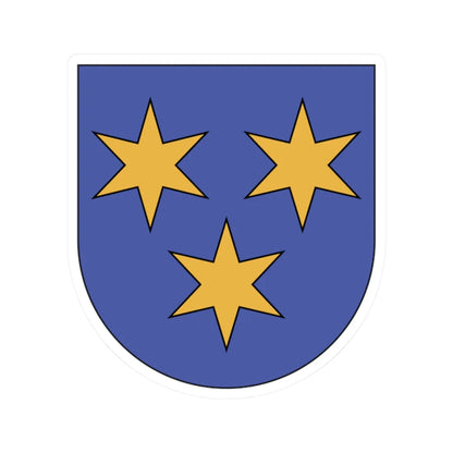 WappenMaienfeld (Switzerland) (Coat of Arms) STICKER Vinyl Kiss-Cut Decal 2 Inch White - The Sticker Space