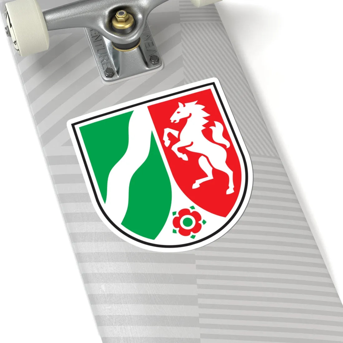 Wappenzeichen NRW (Germany) (Coat of Arms) STICKER Vinyl Kiss-Cut Decal - The Sticker Space