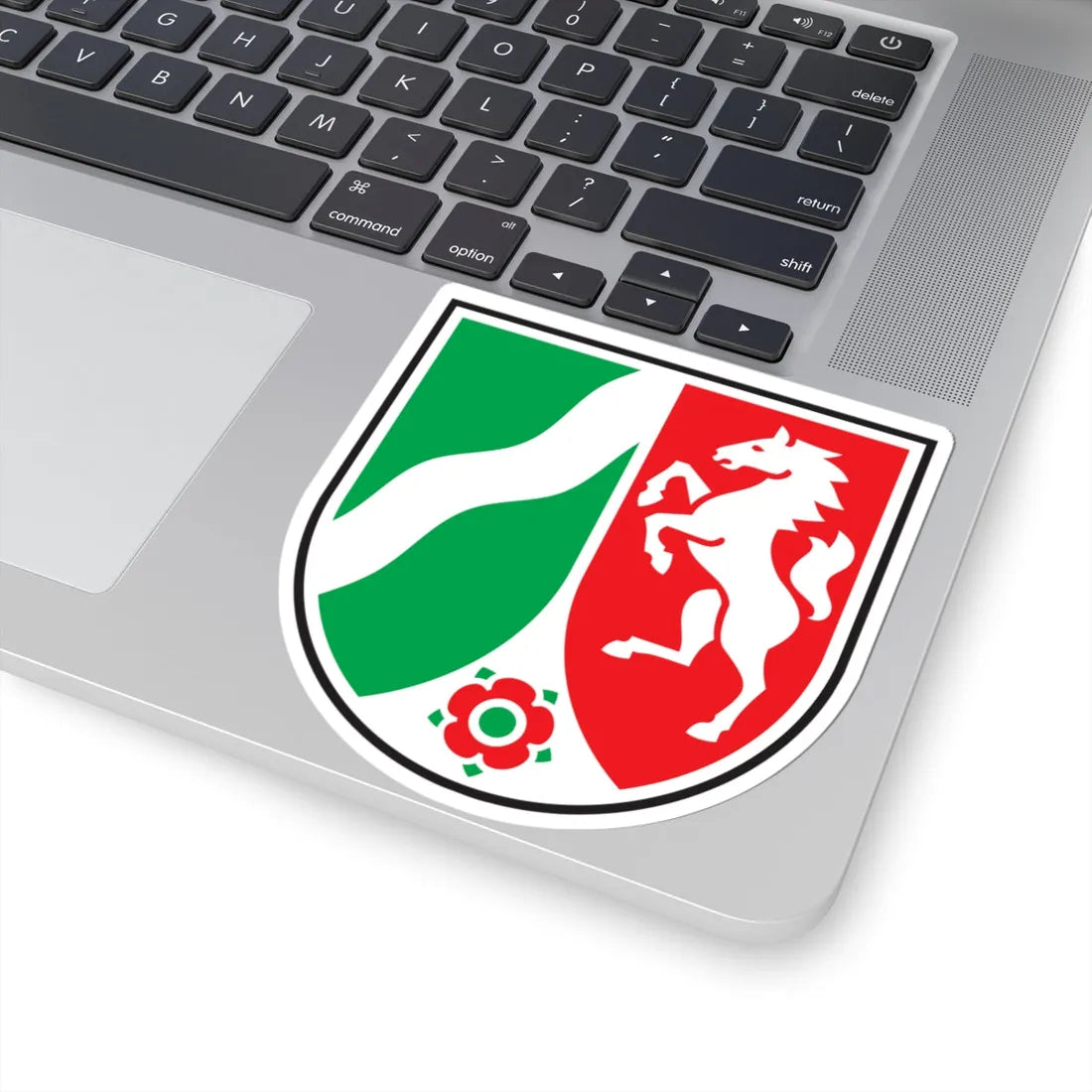 Wappenzeichen NRW (Germany) (Coat of Arms) STICKER Vinyl Kiss-Cut Decal - The Sticker Space