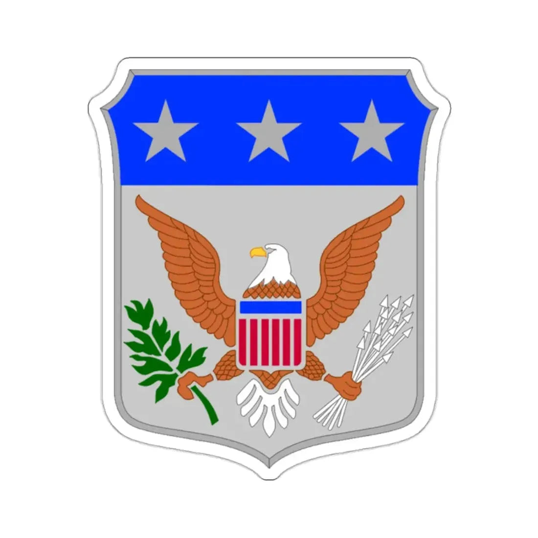 War College (U.S. Army) STICKER Vinyl Kiss-Cut Decal 2 Inch White - The Sticker Space