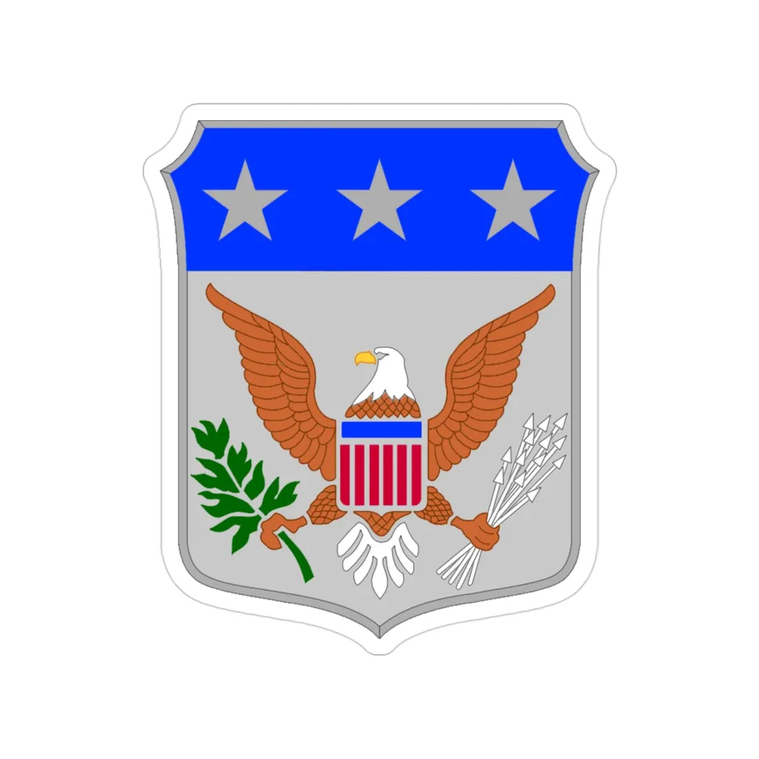 War College (U.S. Army) Transparent STICKER Die-Cut Vinyl Decal 3 Inch - The Sticker Space