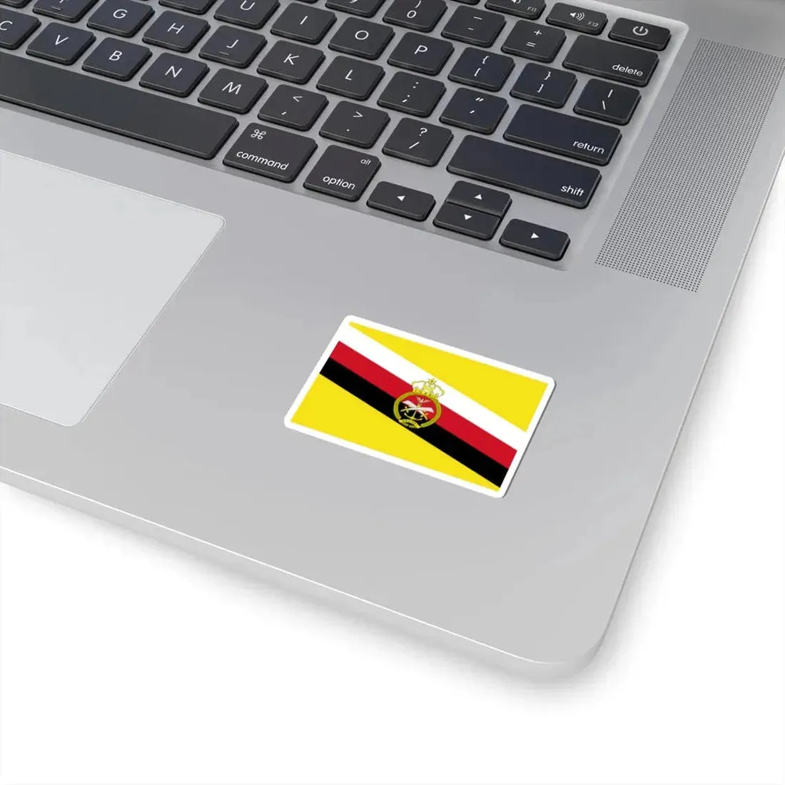 War Flag of Brunei (Brunei) STICKER Vinyl Kiss-Cut Decal - The Sticker Space