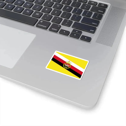 War Flag of Brunei (Brunei) STICKER Vinyl Kiss-Cut Decal - The Sticker Space