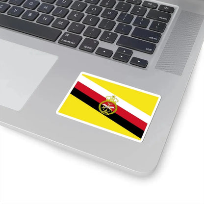 War Flag of Brunei (Brunei) STICKER Vinyl Kiss-Cut Decal - The Sticker Space