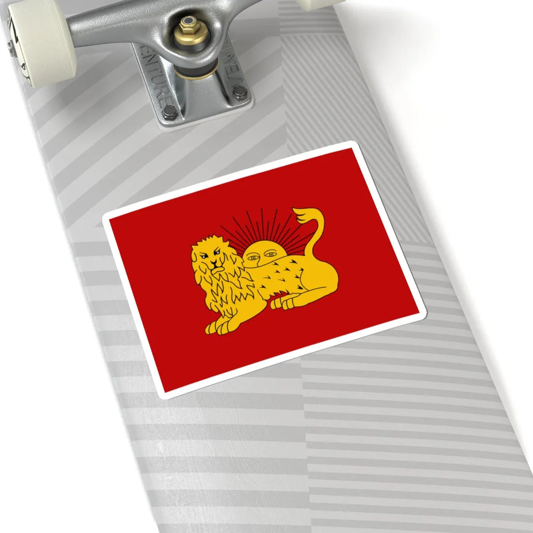 War Flag of Fath Ali Shah (Iran) STICKER Vinyl Kiss-Cut Decal - The Sticker Space