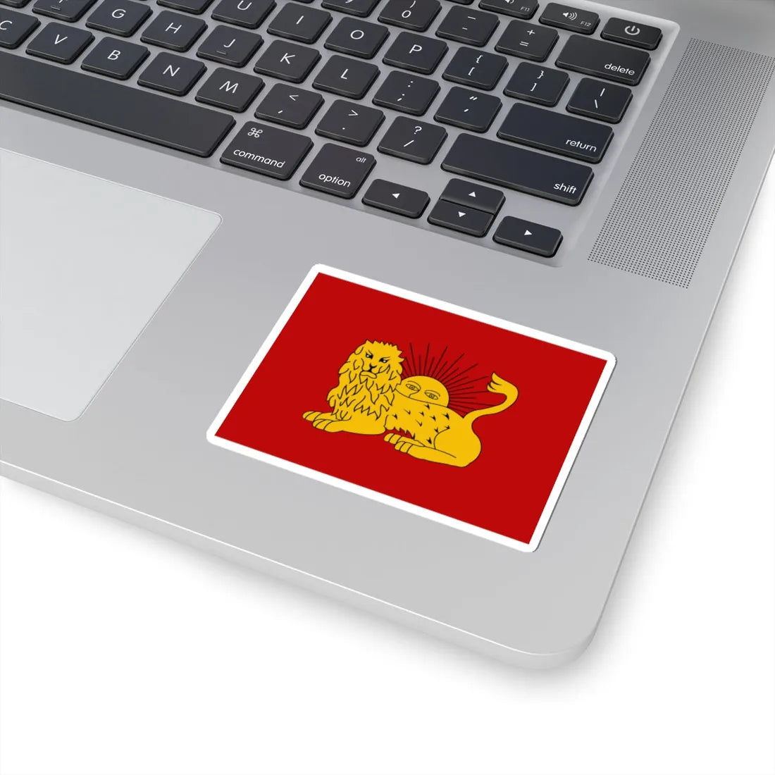War Flag of Fath Ali Shah (Iran) STICKER Vinyl Kiss-Cut Decal - The Sticker Space