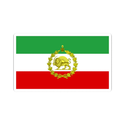 War flag of Iran 1925-1979 (Iran) STICKER Vinyl Kiss-Cut Decal 2 Inch White - The Sticker Space