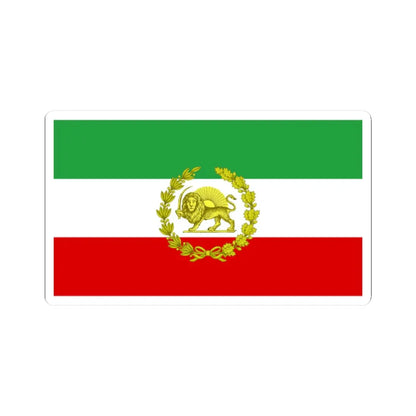 War flag of Iran 1979-1980 (Iran) STICKER Vinyl Kiss-Cut Decal 2 Inch White - The Sticker Space