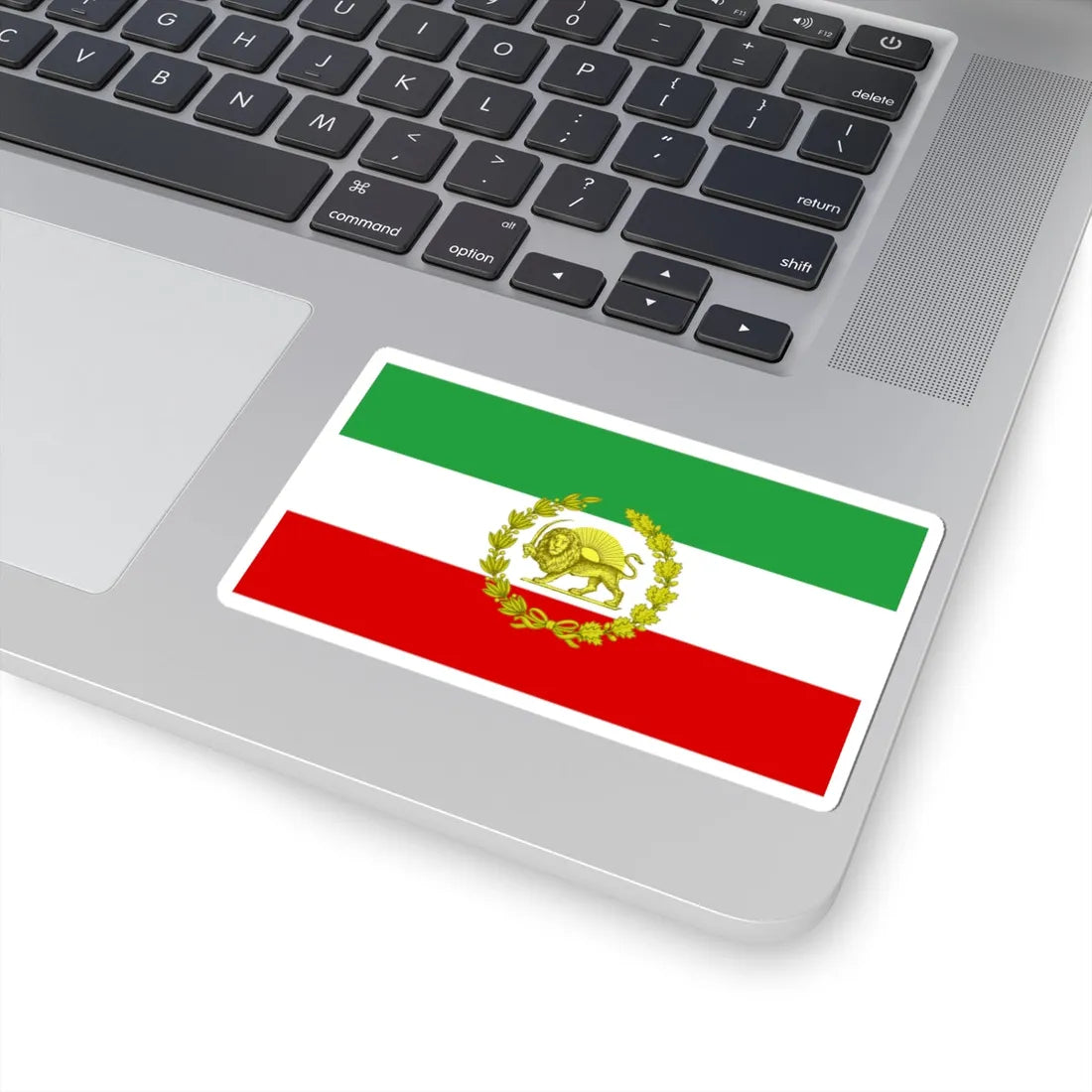 War flag of Iran 1979-1980 (Iran) STICKER Vinyl Kiss-Cut Decal - The Sticker Space