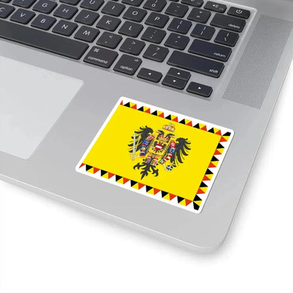 War flag of the Habsburg Empire variant (Austria) STICKER Vinyl Kiss-Cut Decal - The Sticker Space