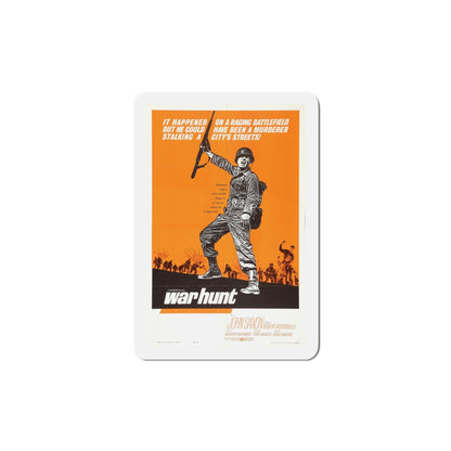 War Hunt 1962 Movie Poster Die-Cut Magnet-5 Inch-The Sticker Space
