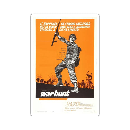 War Hunt 1962 Movie Poster STICKER Vinyl Die-Cut Decal 5 Inch - The Sticker Space