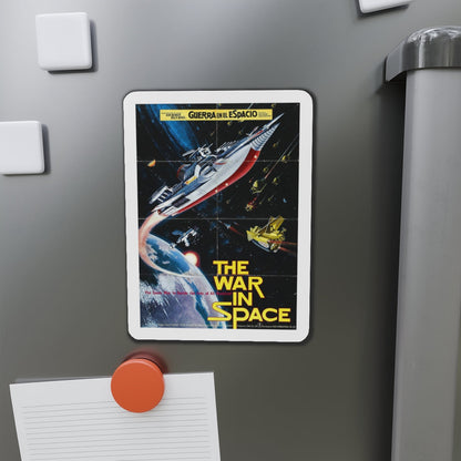 WAR IN SPACE (SPANISH) 1977 Movie Poster - Refrigerator Magnet