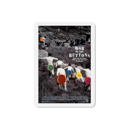 War Of The Buttons 1995 Movie Poster Refrigerator Magnet 2 Inch - The Sticker Space