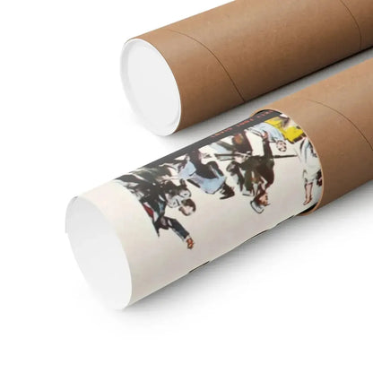 WAR OF THE COLOSSAL BEAST 1958 - Paper Movie Poster - The Sticker Space