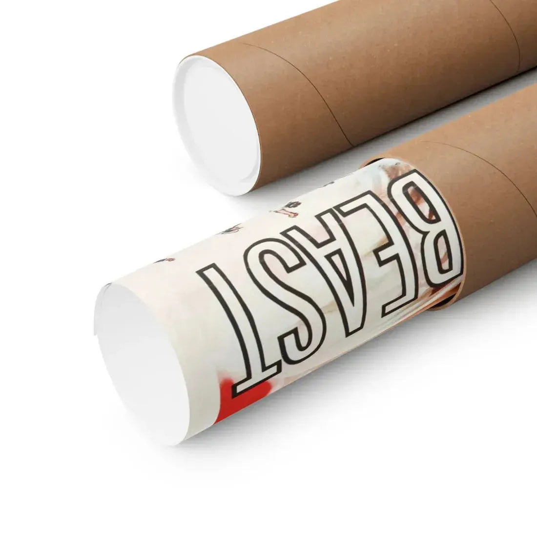 WAR OF THE COLOSSAL BEAST 1958 - Paper Movie Poster - The Sticker Space