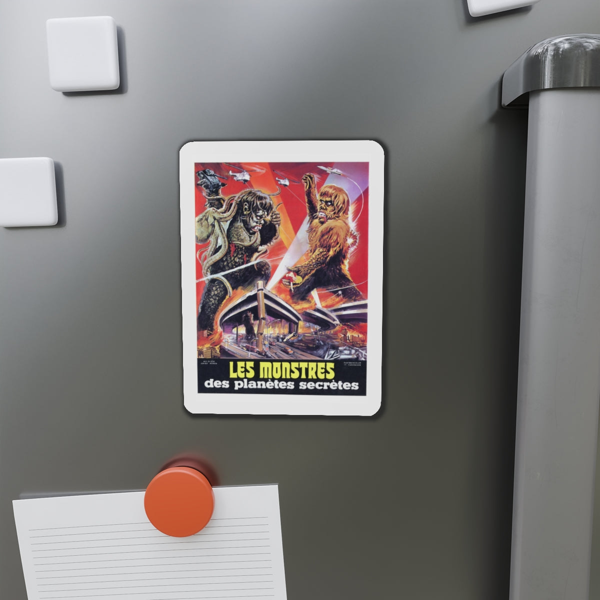 WAR OF THE GARGANTUAS (FRENCH) 1966 Movie Poster - Refrigerator Magnet-The Sticker Space