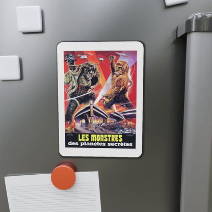 WAR OF THE GARGANTUAS (FRENCH) 1966 Movie Poster - Refrigerator Magnet-The Sticker Space