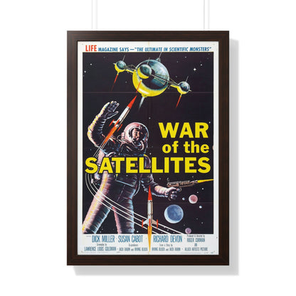 WAR OF THE SATELLITES 1958 - Framed Movie Poster-20" x 30"-The Sticker Space