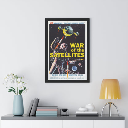 WAR OF THE SATELLITES 1958 - Framed Movie Poster-The Sticker Space