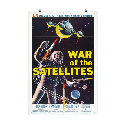 WAR OF THE SATELLITES 1958 - Paper Movie Poster 20″ x 30″ Matte - The Sticker Space