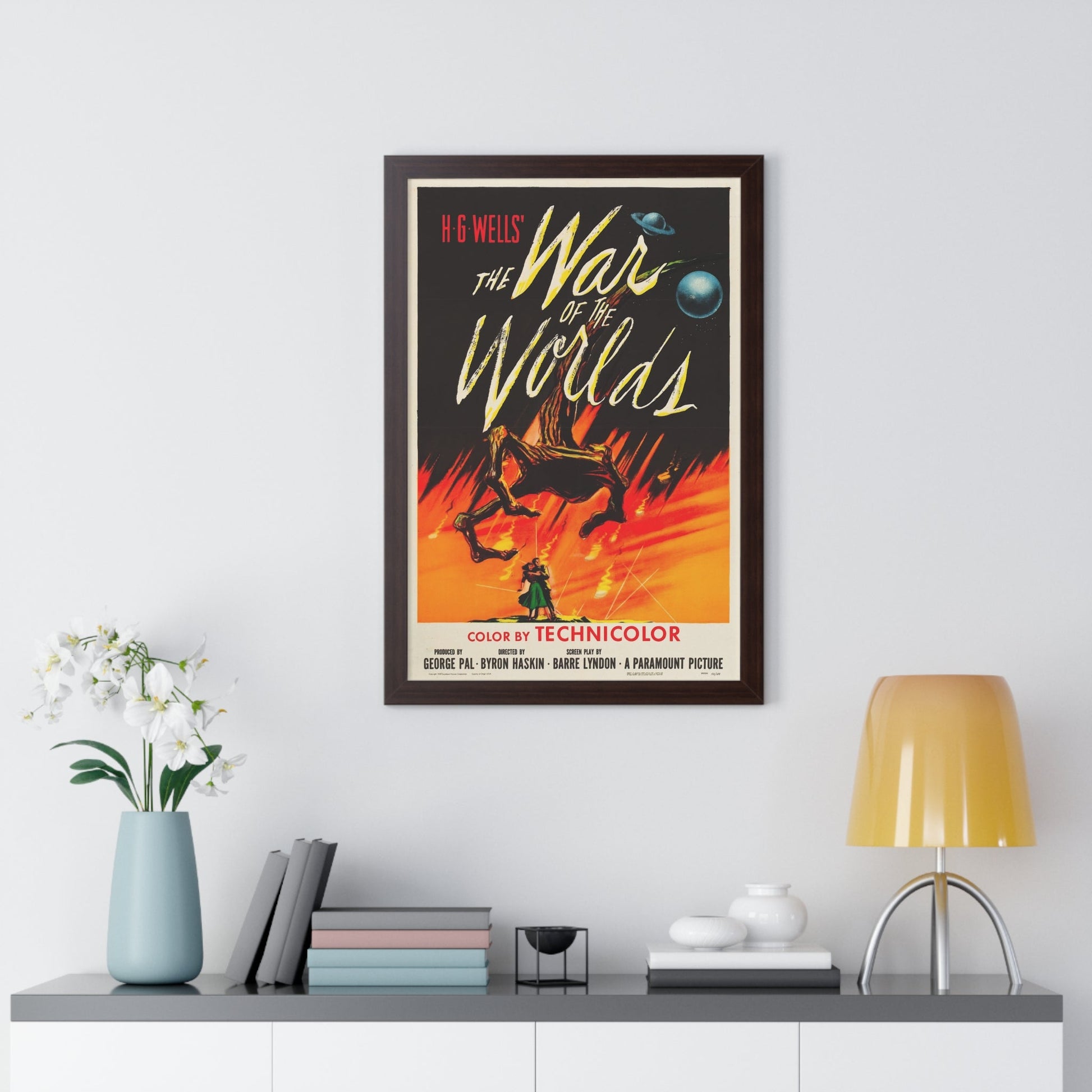 WAR OF THE WORLDS 1953 - Framed Movie Poster-The Sticker Space