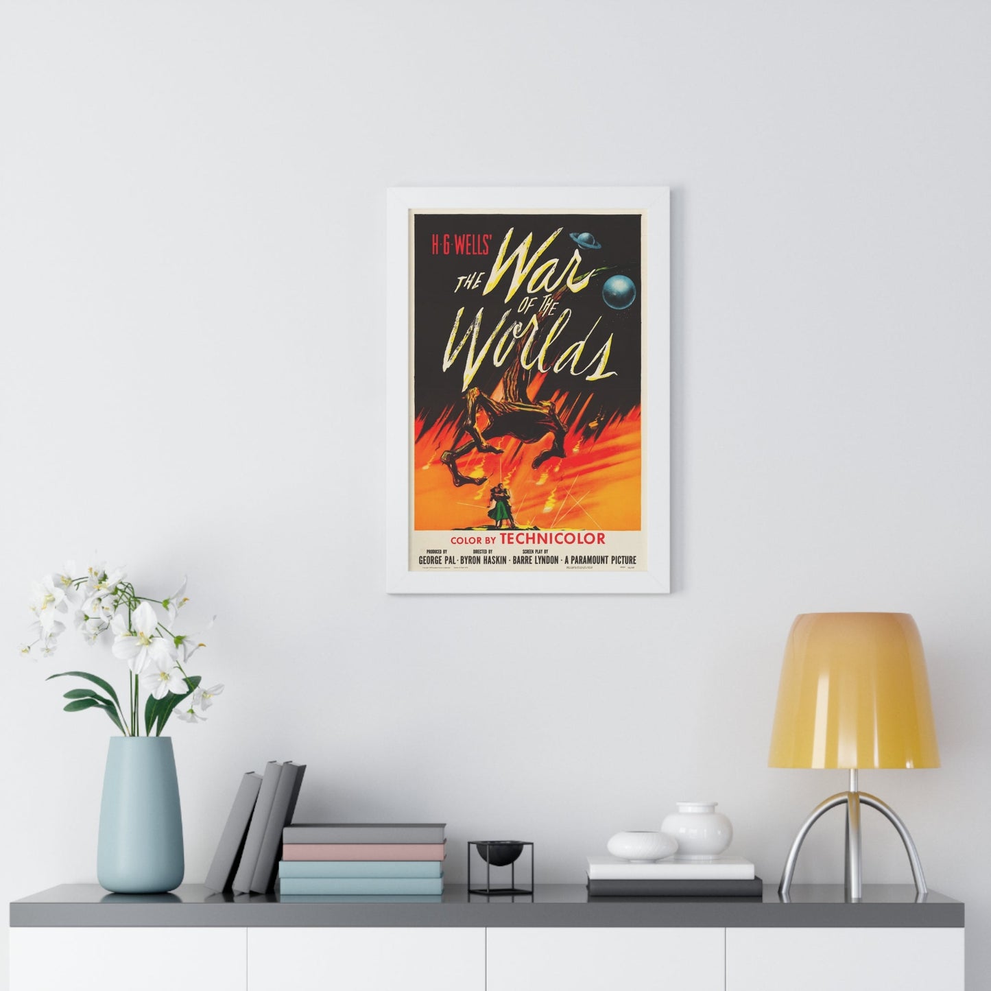 WAR OF THE WORLDS 1953 - Framed Movie Poster-The Sticker Space