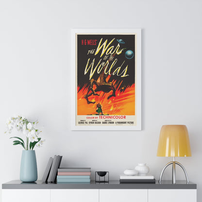 WAR OF THE WORLDS 1953 - Framed Movie Poster-The Sticker Space