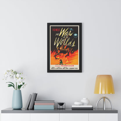 WAR OF THE WORLDS 1953 - Framed Movie Poster-The Sticker Space