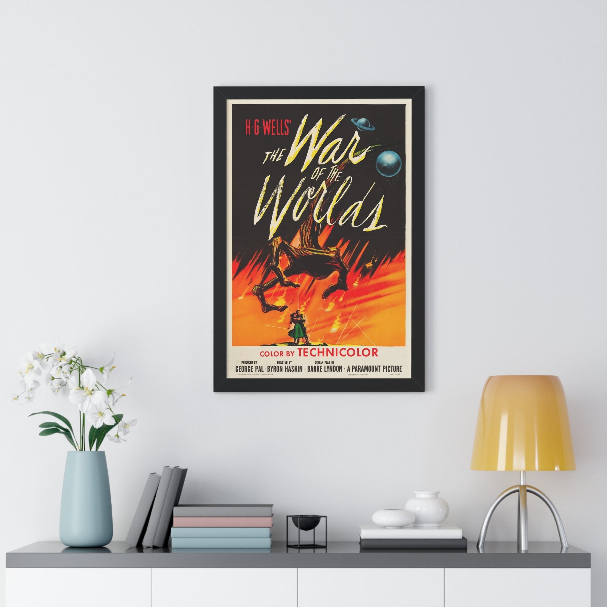 WAR OF THE WORLDS 1953 - Framed Movie Poster-The Sticker Space