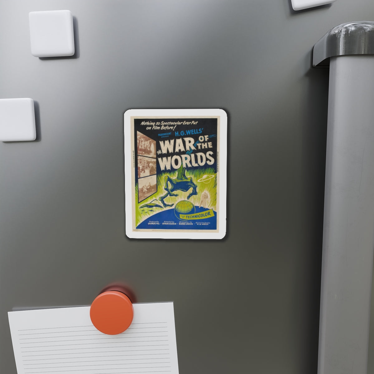 WAR OF THE WORLDS (2) 1953 Movie Poster - Refrigerator Magnet-The Sticker Space