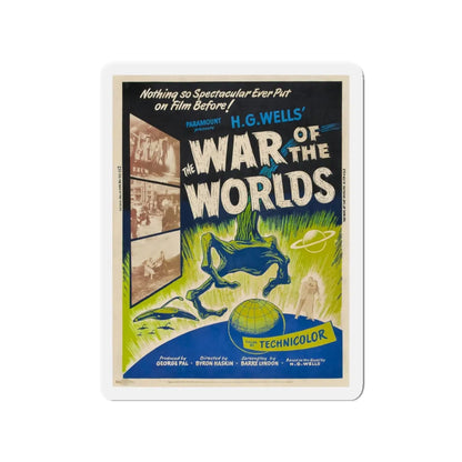 WAR OF THE WORLDS (2) 1953 Movie Poster - Refrigerator Magnet 3 Inch - The Sticker Space