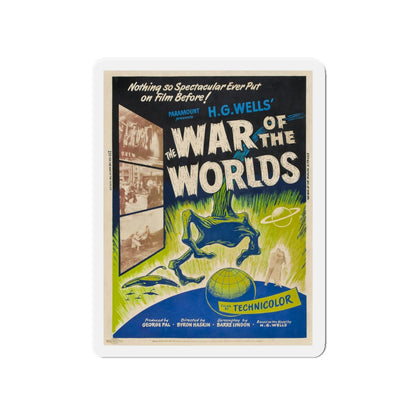 WAR OF THE WORLDS (2) 1953 Movie Poster - Refrigerator Magnet-4" x 4"-The Sticker Space