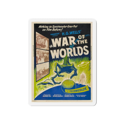 WAR OF THE WORLDS (2) 1953 Movie Poster - Refrigerator Magnet 5 Inch - The Sticker Space