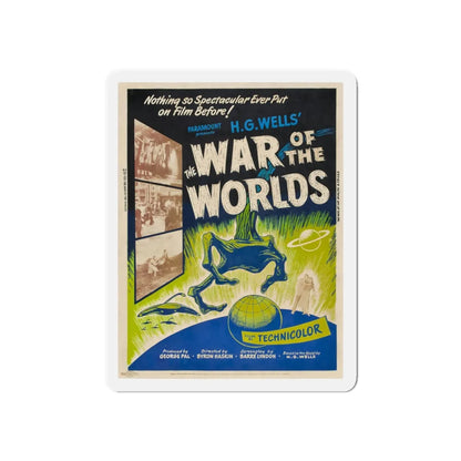 WAR OF THE WORLDS (2) 1953 Movie Poster - Refrigerator Magnet 6 Inch - The Sticker Space